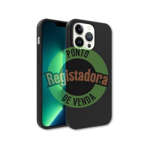 FUNDA QCHARX BIODEGRADABLE IPHONE 17 PRO NEGRO WHEAT STRAW+TPU BIODEGRADABLE-LIBRE BPA Y TOXICOS QCHIP17PBN