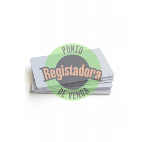 Cartão PVC RFID Formato ISO EM125 KHz Pack 50 Un