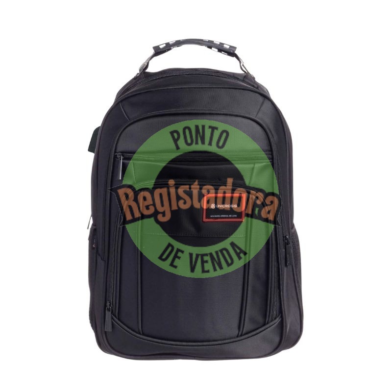 UNICROSS VANGUARD BLACK LAPTOP BACKPACK