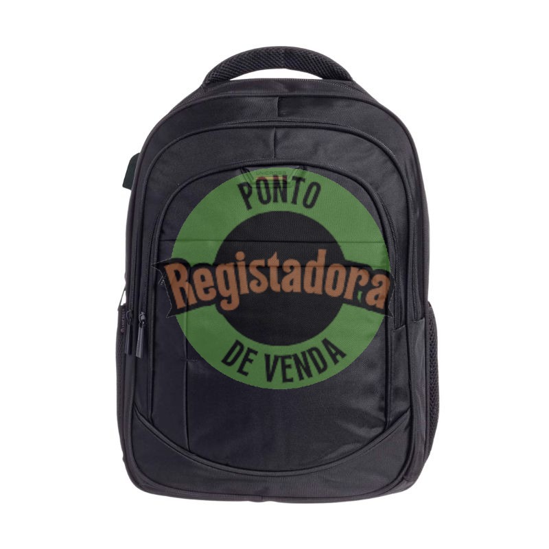 UNICROSS VILLE BLACK LAPTOP BACKPACK
