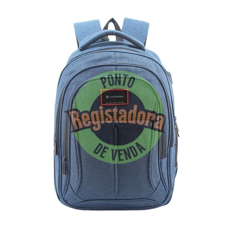 UNICROSS STYLE BLUE LAPTOP BACKPACK