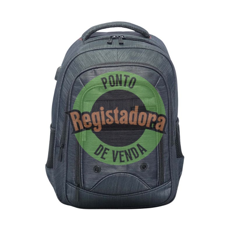 UNICROSS STEEL BLACK LAPTOP BACKPACK