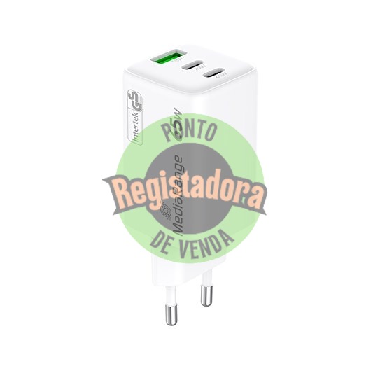 MEDIARANGE TRIPLE USB-A AND USB-C CHARGER 65W