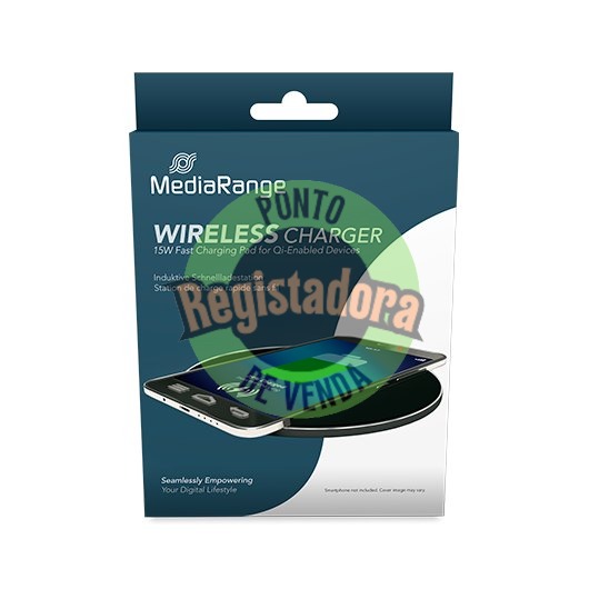 MEDIARANGE 15W WIRELESS CHARGER