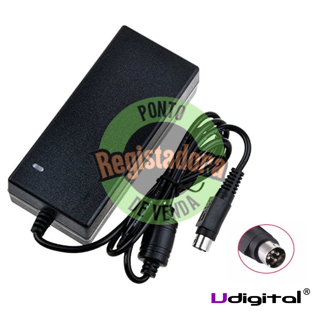 Transformador p/ POS 12V 5.0A - (4 pins)