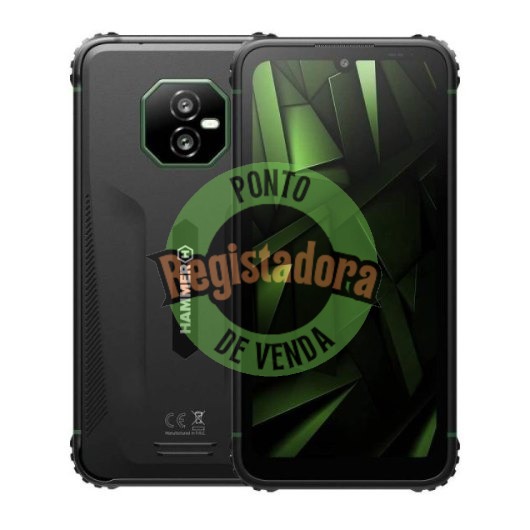 MOVIL SMARTPHONE HAMMER RANGER 4G 6/128GB BLACK GREEN