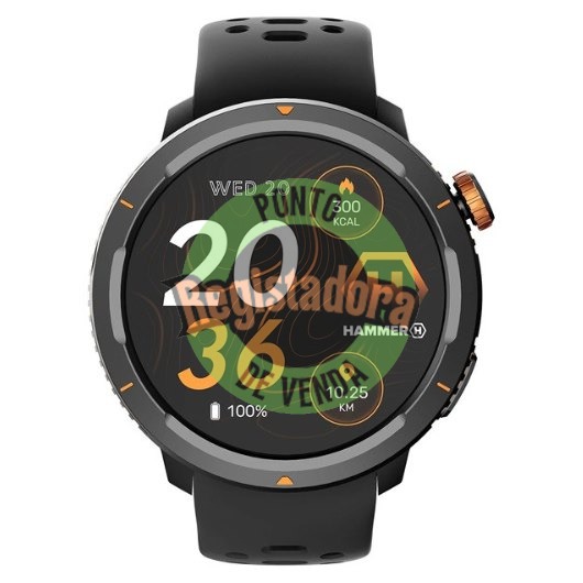 SMARTWATCH HAMMER WATCH 2 LITE BLACK