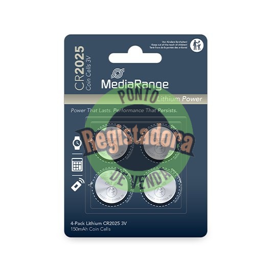 MEDIARGE CR2025 BUTTON BATTERIES