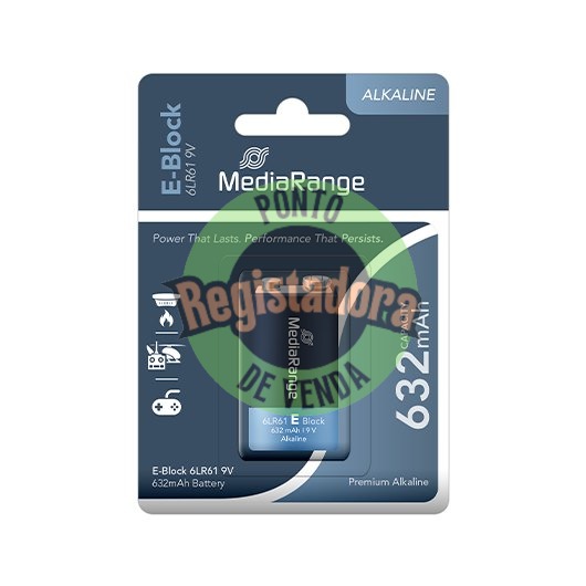 MEDIARANGE E-BLOCK ALKALINE BATTERY