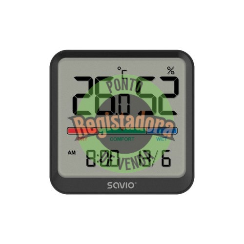 SAVIO CT-01/B TEMPERATURE AND HUMIDITY SENSOR