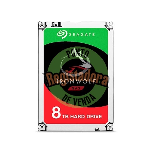 SEAGATE IRONWOLF HARD DISK 3.5 8TB SATA 3 256MB