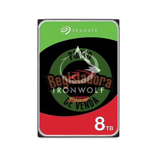 HD 3.5 8TB SATA 3 Seagate 256MB IRONWOLF 3.5 / CACHE 256MB / SATA 6Gbs / 7200rpm / NAS ST8000VN004