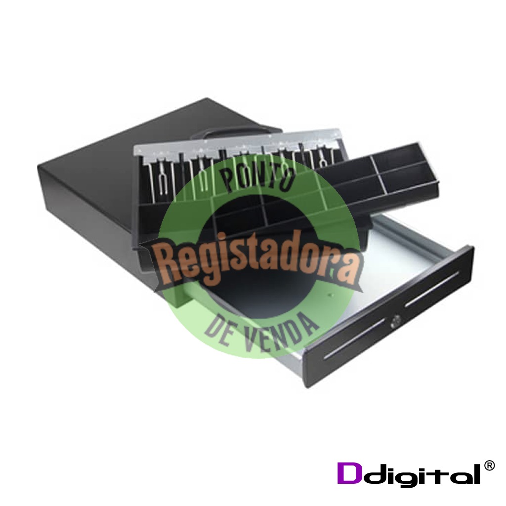 Gaveta de Dinheiro 4N/8M - GS-405D - 405x420x100