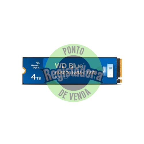 HD M2 SSD 4TB PCIE WD SN5000 NVMe