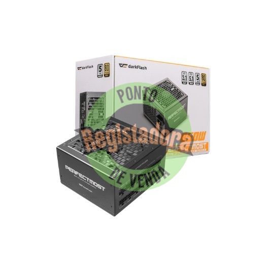 DARKFLASH PMT850 BLACK ATX POWER SUPPLY