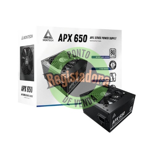 ATX 650W MONTECH APX650 POWER SUPPLY