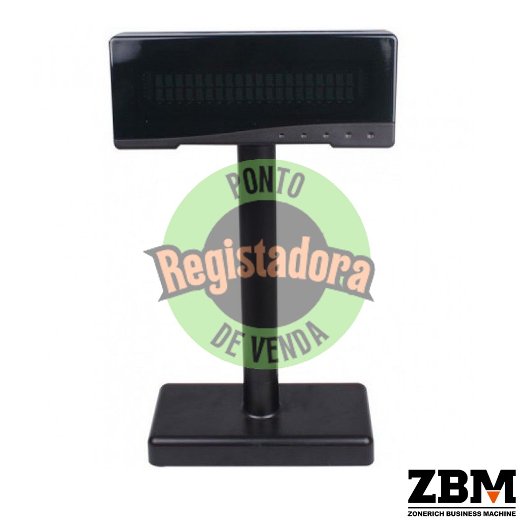 Display para cliente ZBM USB 2x20 ZQ-VFD2300