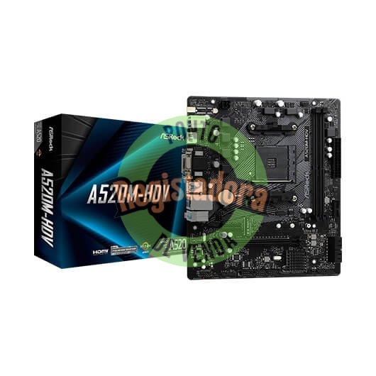MOTHERBOARD Asrock AM4 A520M-HDV