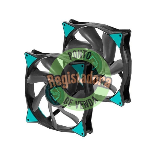 VENTILADOR 140X140 ICEBERG-THERMAL ICEGALE BLACK 2P