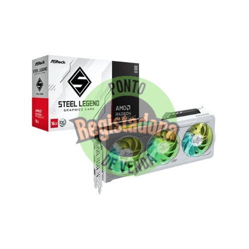 VGA ASROCK RX 9060XT 16GB STEEL LEGEND RGB