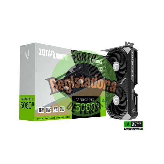 ZOTAC RTX 5060TI 16GB TWIN EDGE OC GDDR7 graphics card