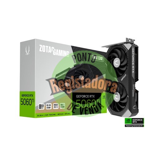 ZOTAC RTX 5060TI TWIN EDGE 8GB GRAPHICS CARD