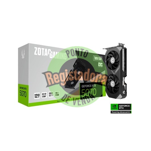 ZOTAC RTX 5070 TWIN EDGE 12GB GRAPHICS CARD