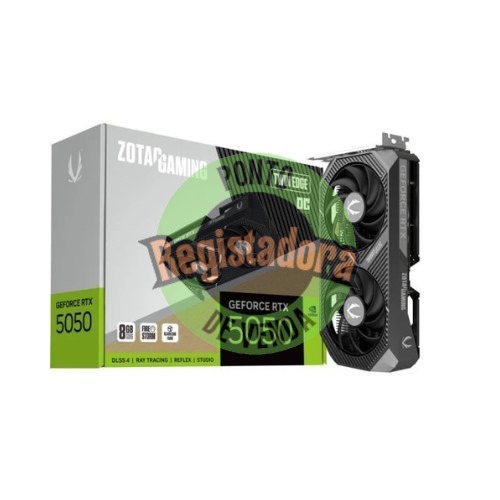 TARJETA GRÁFICA ZOTAC GAMING RTX 5050 OC TWIN EDGE 8GB GDDR7