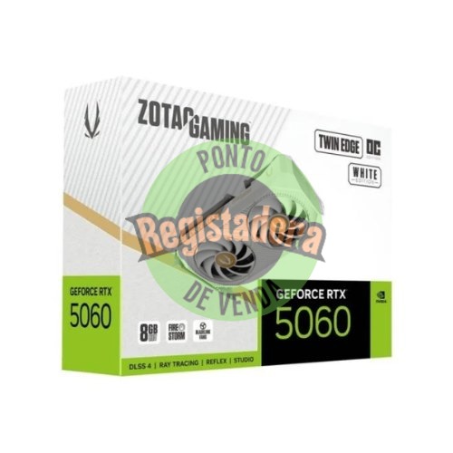 VGA ZOTAC GAMING RTX 5060 TWIN EDGE OC 8GB WHITE