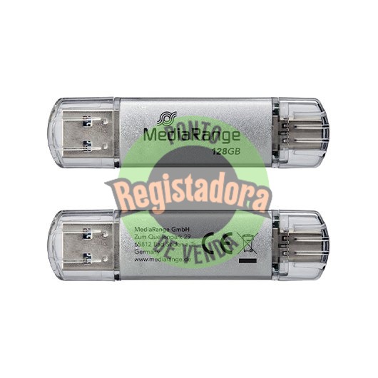 PENDRIVE COMBO 128GB USB 3.2 MEDIARANGE HIGH P.