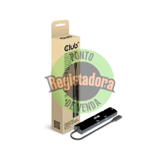 USB4 HUB CLUB3D GEN3X2 TYPE-C 6 IN 1