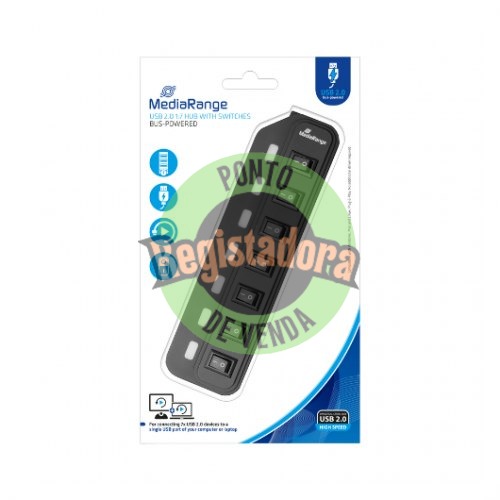 HUB MEDIARANGE USB 2.0 7XUSB 2.0