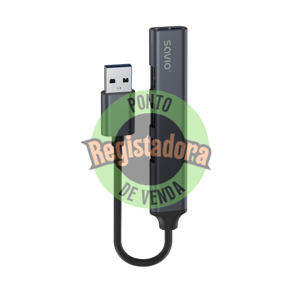 HUB USB(A) - 3 X USB(A) 2.0 + 1 X USB(A) 3.2