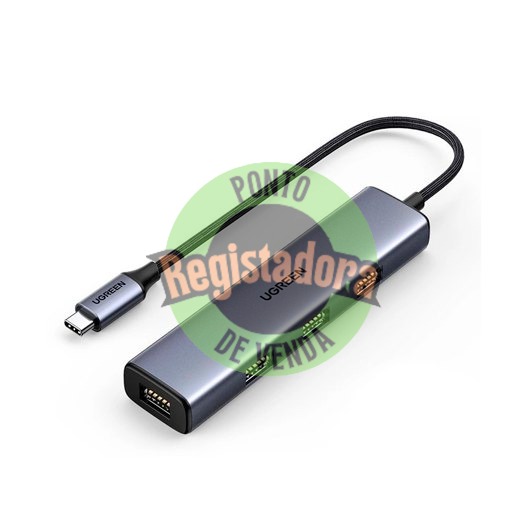 HUB UGREEN USB TYPE C 4xUSB 3.2 USB-C
