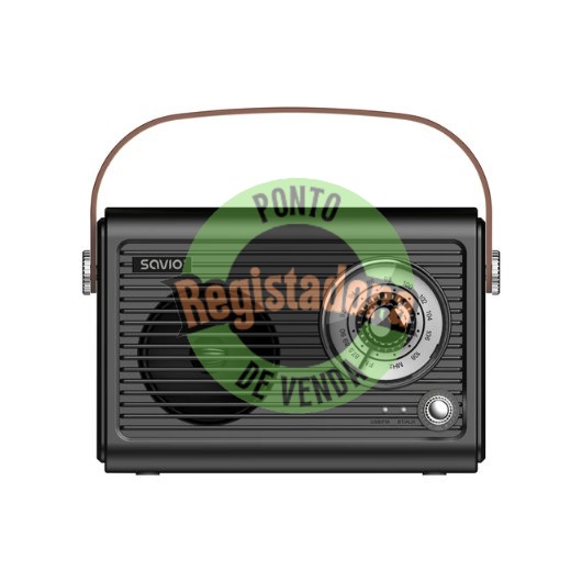 RADIO PORTATIL SAVIO RS-01 BLACK-BROWN