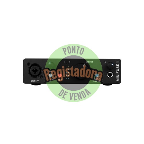 INTERFAZ DE AUDIO MINIFUSE 1 BLACK USB-C/COMBO XLR/PHANTOM 48V/110DB DR/WIN-MAC 800101