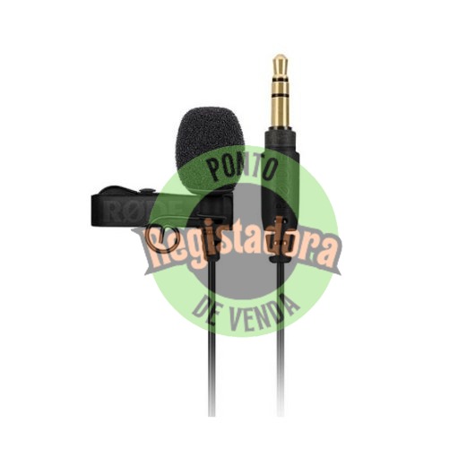 RODE LAVALIER MICROPHONE GO BLACK