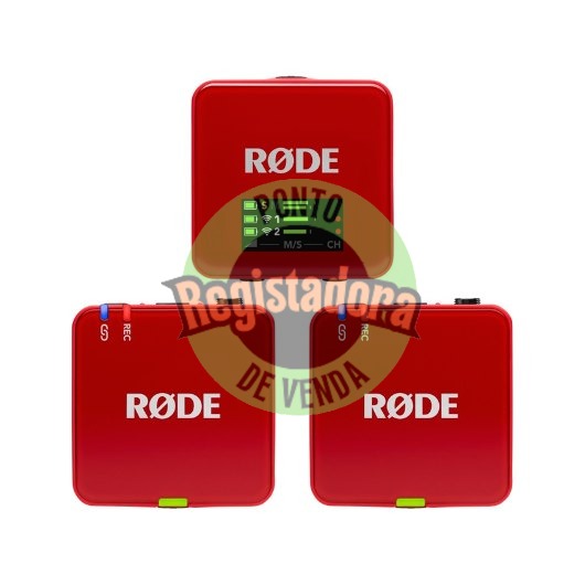 RODE WIRELESS GO III RED MICROPHONE