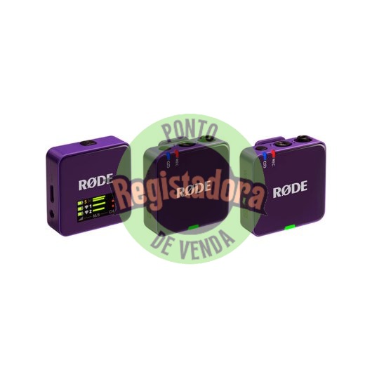 RODE WIRELESS GO III PURPLE MICROPHONE