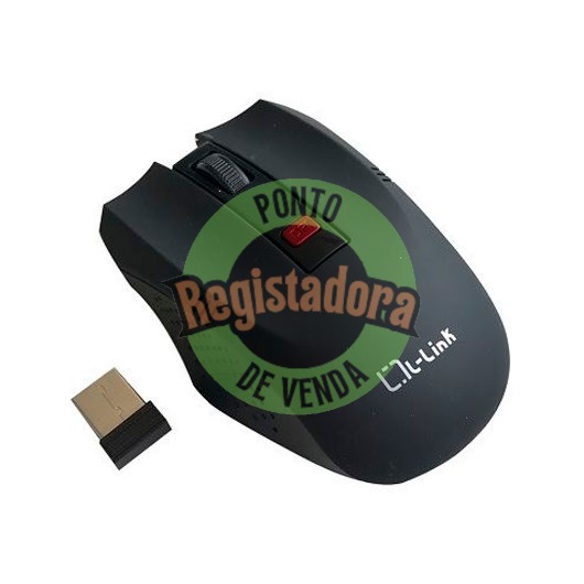 BLACK USB L-LINK OPTICAL WIRELESS MOUSE
