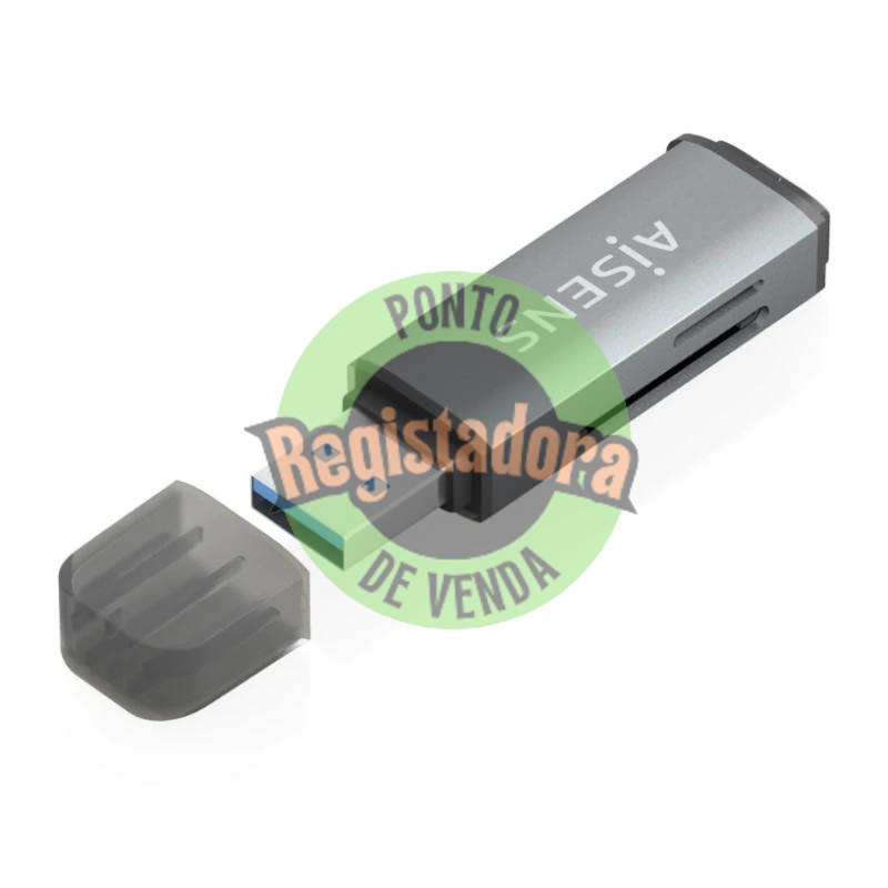 Aisens Leitor Cartões SD MSD MMC RS-MMC MMCM USBA