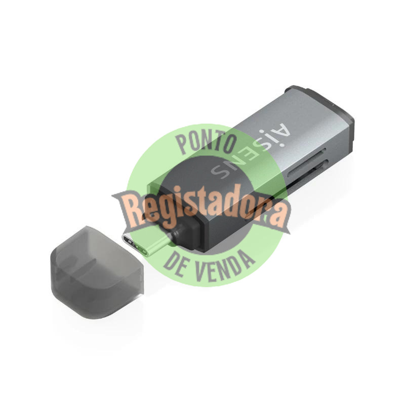 Aisens Leitor Cartões SD MSD MMC RS-MMC MMCM USBC