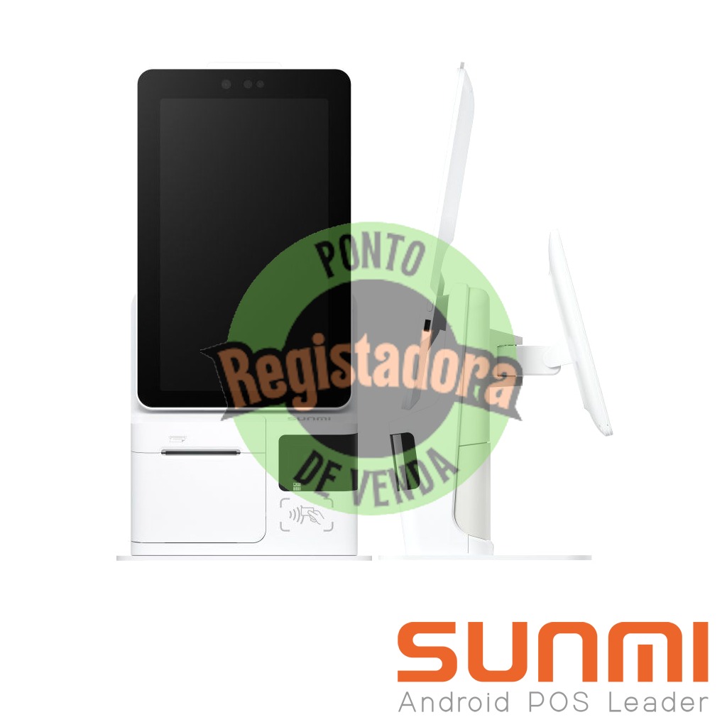 Sunmi K2 Mini 2GB+16GB 80mm Camera 2D 15,6" Desktop Mount