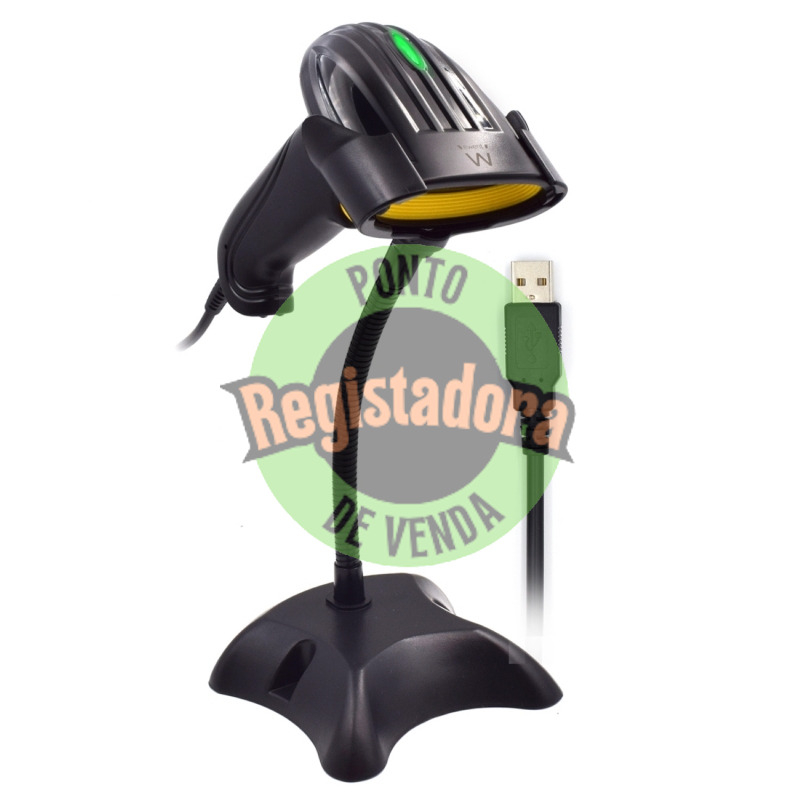 Ewent Leitor códigos de barras EW3400 1D Laser Usb