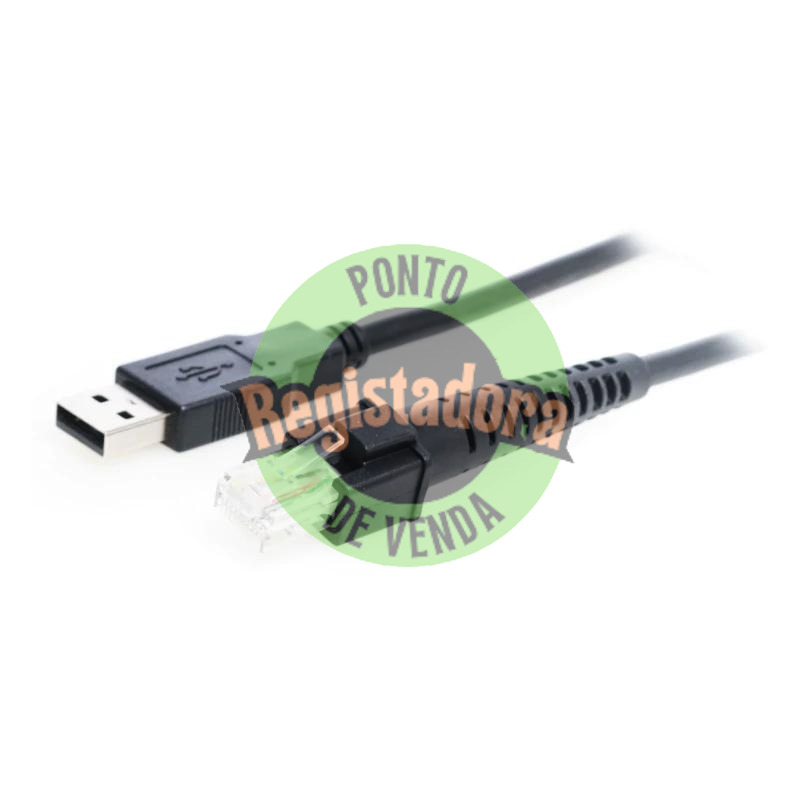 iggual Cabo USB-A RJ45 leitor códigos 2D