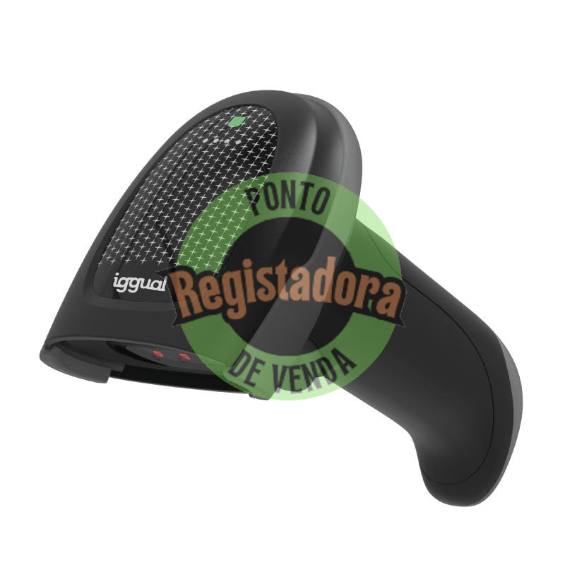iggual Leitor código barras 2D Bluetooth WiFi 2.4G