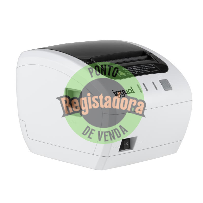 iggual Impressora térmica TP EASY 80W USB+RJ11 blan
