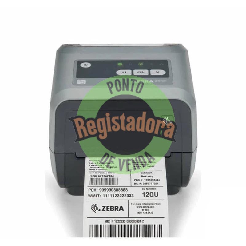 Zebra Impressora Térmica ZD421 Usb/Wifi