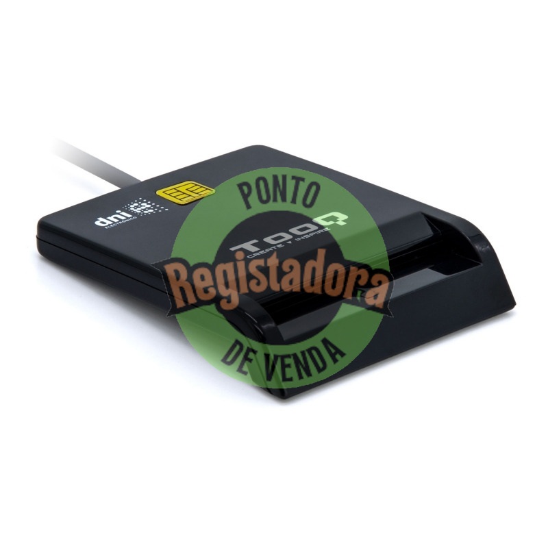Tooq Leitor de cartões DNIE usb 2.0 preto