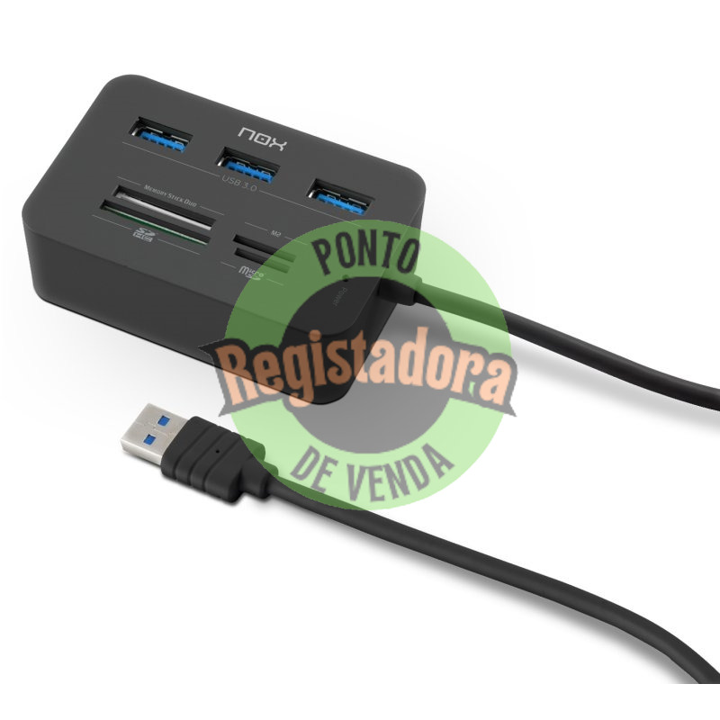 NOX Leitor de cartões USB
